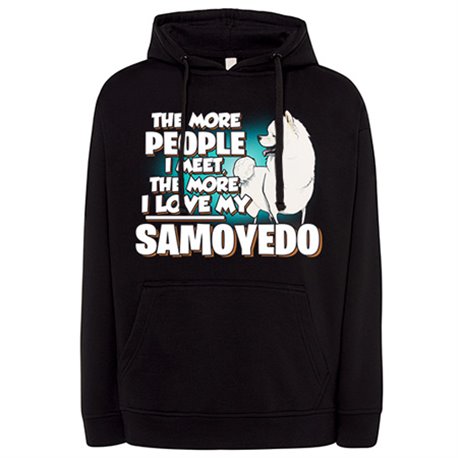 Sudadera I love my Samoyedo raza perro