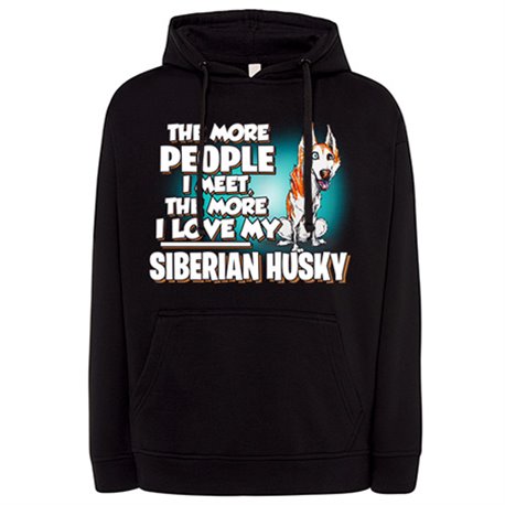 Sudadera I love my Siberian Husky raza perro
