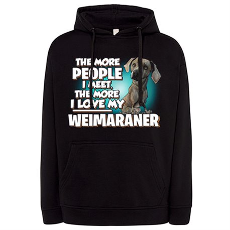Sudadera I love my Weimaraner raza perro