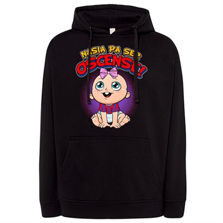 Sudadera nacida para ser Oscense para aficionada al fútbol de Huesca