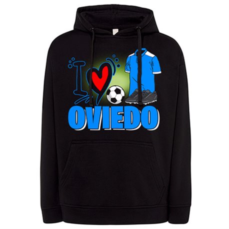 Sudadera para enamorado de su equipo de fútbol de Oviedo