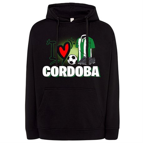 Sudadera para enamorado de su equipo de fútbol del Córdoba