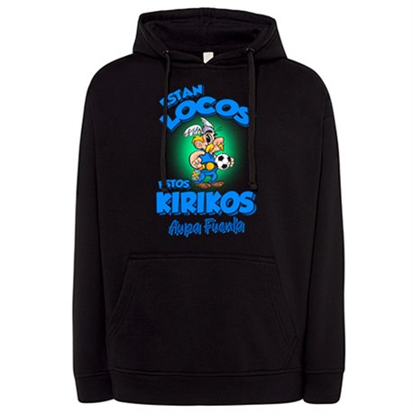 Sudadera parodia de Asteris para aficionados al fútbol de Fuenlabrada