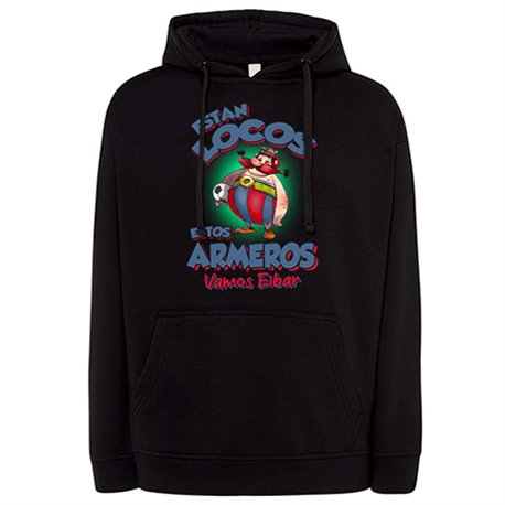 Sudadera parodia de Obelis para aficionados al fútbol de Eibar