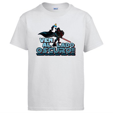 Camiseta Star Wars Ven al lado oscuro
