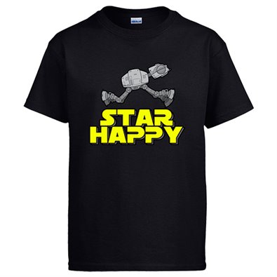 Camiseta Star Wars At-At Star happy