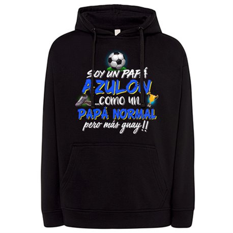 Sudadera soy un papá Azulón como un papá normal pero más guay
