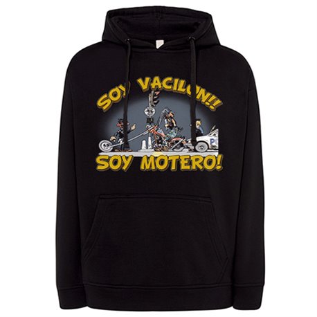 Sudadera Soy vacilón soy motero