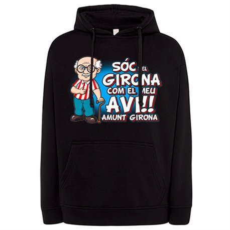 Sudadera Sóc del Girona com el meu avi amunt Girona