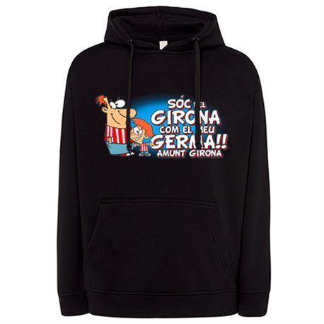 Sudadera Sóc del Girona com el meu germà amunt Girona