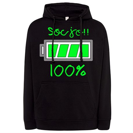 Sudadera Sóc jo al cent per cent