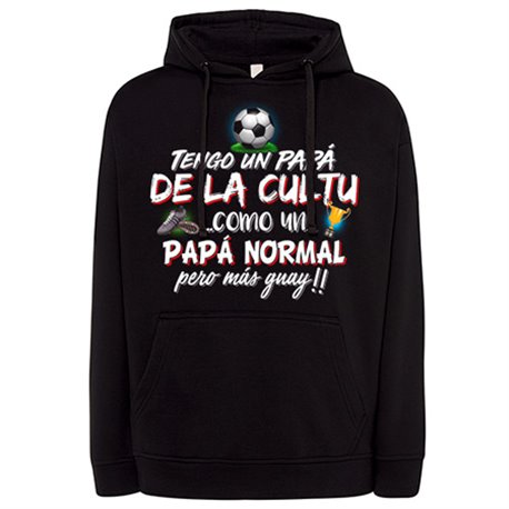Sudadera tengo un papá de La Cultu como un papá normal pero más guay