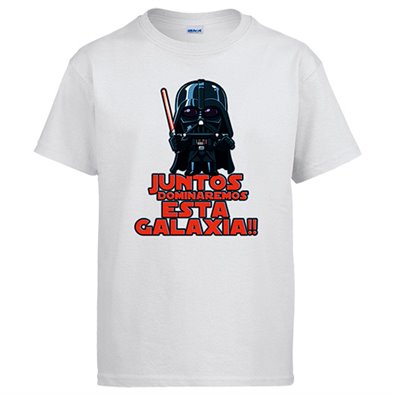 Camiseta Star Wars Juntos dominaremos esta galaxia