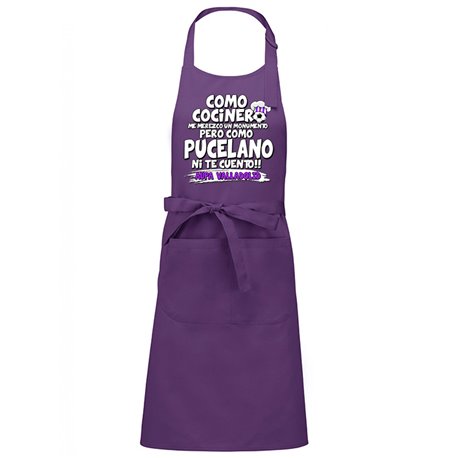 Delantal Valladolid cocinero pucelano aficionado al fútbol