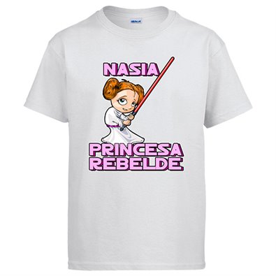 Camiseta Star Wars Nacida princesa rebelde