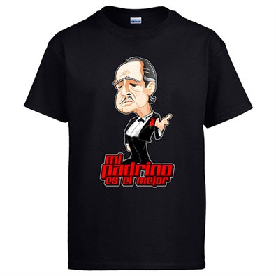 Camiseta El Padrino Mi padrino es el mejor