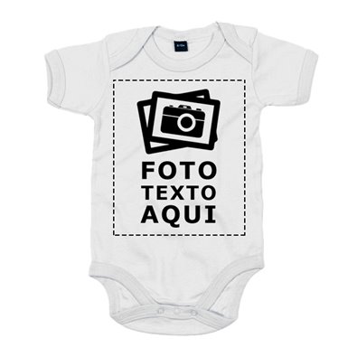 Body bebé personalizado con foto