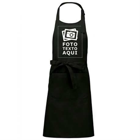 Delantal personalizado con foto