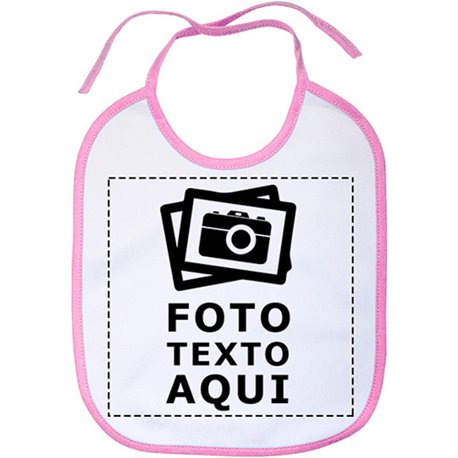 Babero personalizado con foto