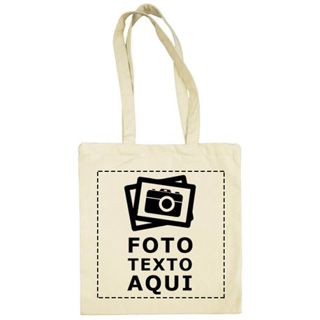 Bolsa de tela personalizada con foto Love Wanted el más buscado