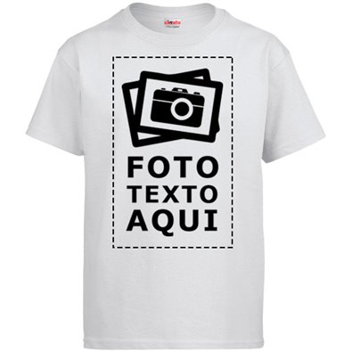 Camiseta personalizada con foto (Compra rápida)