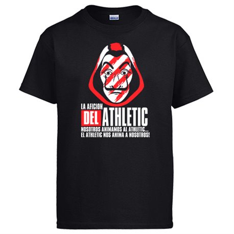 Camiseta para futbolero aficionado del athletic