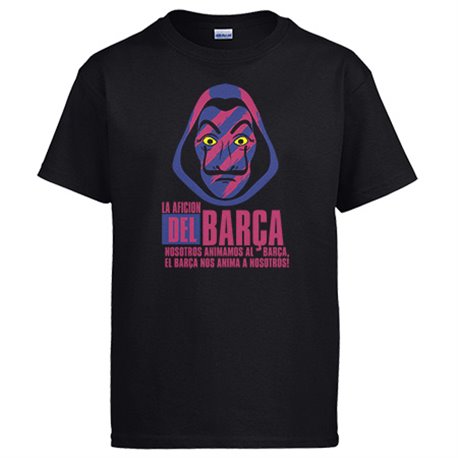 Camiseta para futbolero aficionado del barcelona