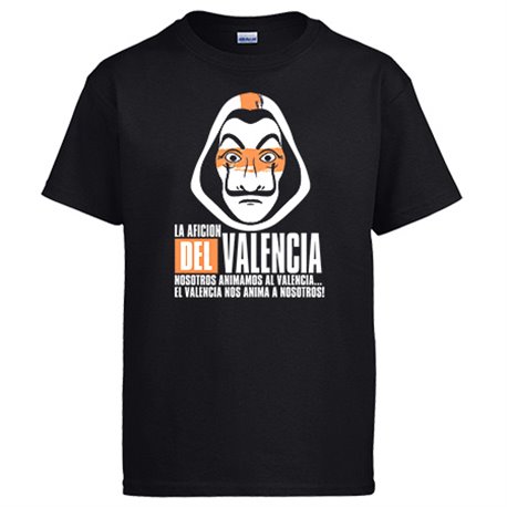 Camiseta para futbolero aficionado del valencia