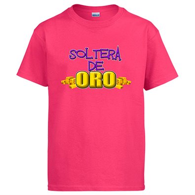 Camiseta Soltera de oro