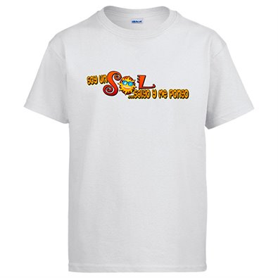 Camiseta Soy un sol… salgo y me pongo