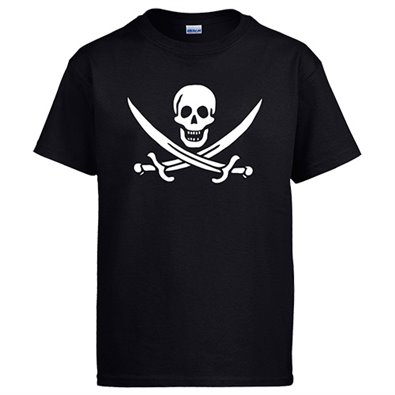 Camiseta Calavera Pirata