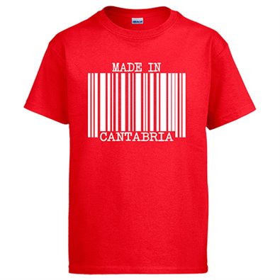 Camiseta Made in Cantabria