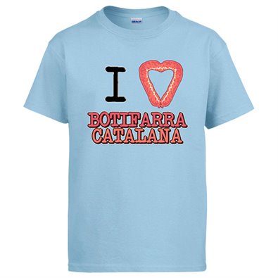 Camiseta I love botifarra catalana