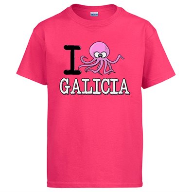 Camiseta I love Galicia