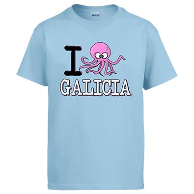 Camiseta I love Galicia