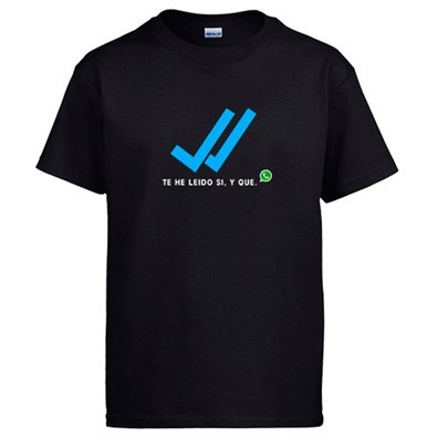 Camiseta Te he leido si, y que