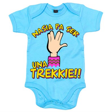 Body bebé Star Trek nacida para ser una Trekkie