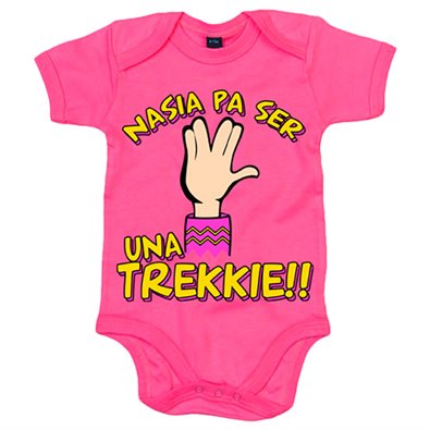 Body bebé nacida para ser una Trekkie