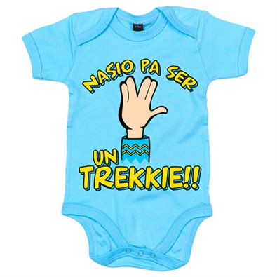 Body bebé nacido para ser un Trekkie