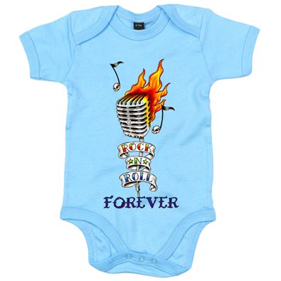 Body bebé Rock n Roll forever
