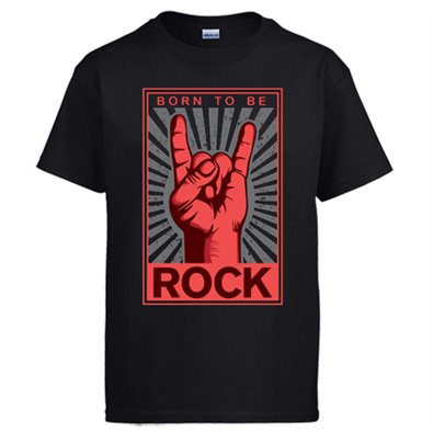 Camiseta Born To Be Rock