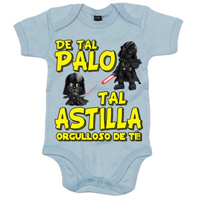 Body bebé parodia Darth Vader de tal palo tal astilla orgulloso de ti
