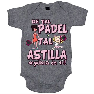 Body bebé madre y niña de tal padel tal astilla orgullosa de ti
