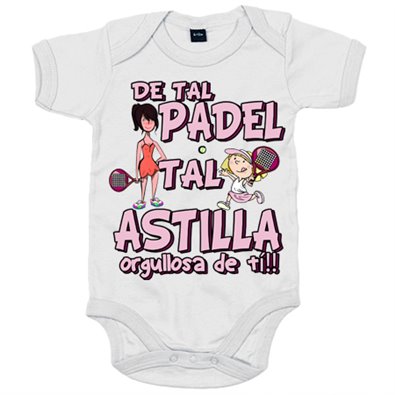 Body bebé madre y niña de tal padel tal astilla orgullosa de ti