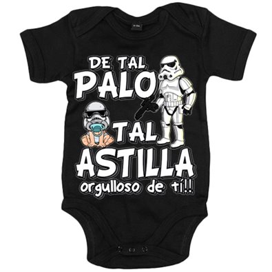 Body bebé parodia soldado imperial de las galaxias clon de tal palo tal astilla orgulloso de ti