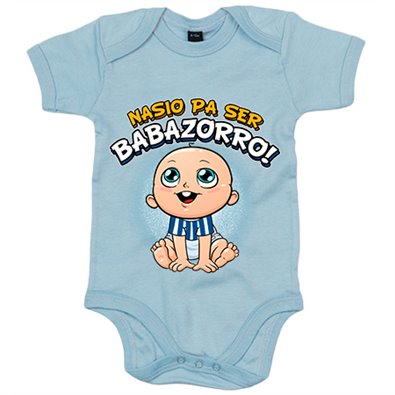 Body bebé nacido para ser Babazorro para aficionado al fútbol de Vitoria Gasteiz