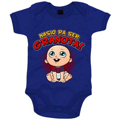 Body bebé nacido para ser Granota para aficionado al fútbol