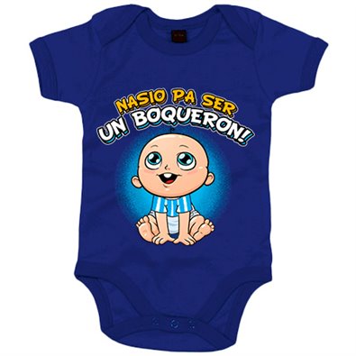 Body bebé nacido para ser un Boquerón Málaga fútbol