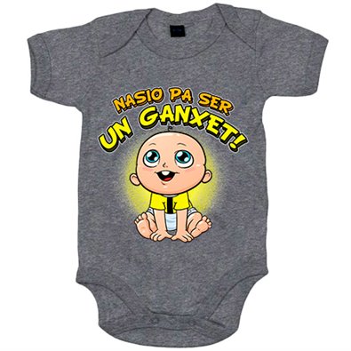 Body bebé nacido para ser Ganxet Reus fútbol