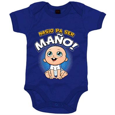 Body bebé nacido para ser Maño Zaragoza fútbol